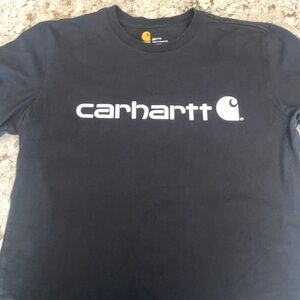 Carhartt men’s Logo T shirt Size medium black